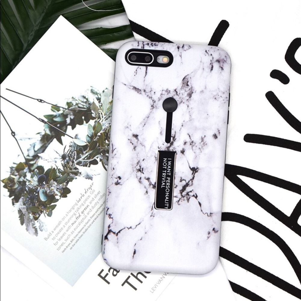 🎊 Iphone X 7/8 Plus Silicon Ring Cover Case Skin